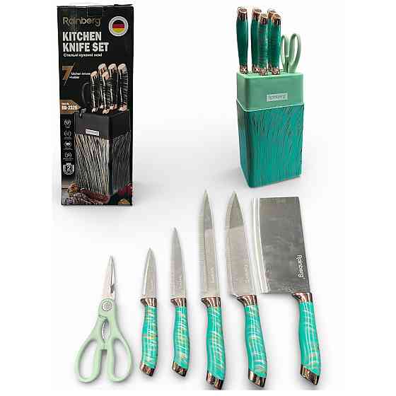 Кухонні ножі високої якості, Кухонні ножі домашні, Набір кухонних ножів преміум, Набір ножів побутовий AC-85 Івано-Франківськ