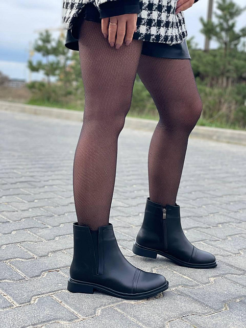 Crisma Жіночі черевики CRISMA чорні натуральна шкіра висота 16см (5386) Коломыя - изображение 6