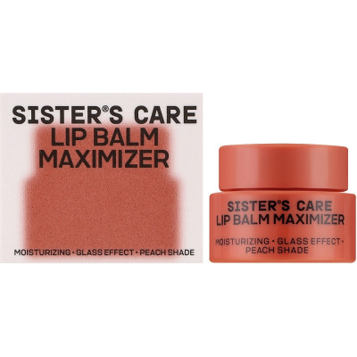 Бальзам для губ Sister's Aroma Lip Balm Maximizer Peach 4 г (4820227782703) Винница - изображение 1