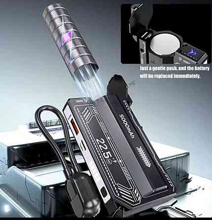 Powerbank на 21700 PD 20w Type C ,  5000 Mah QC 22.5w USB A Liitokala. Киев