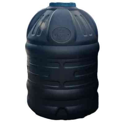 Ємність для води Пласт Бак вертикальна не харчова 1000 л чорна видувна (6439) Вінниця