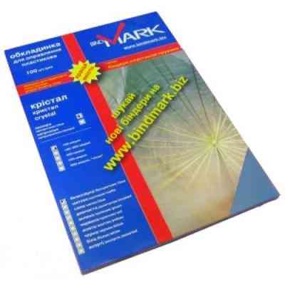 Обложка для переплета bindMARK пл. Кристалл А4 180 мкн (100 шт.) бесцв. (40191) Винница