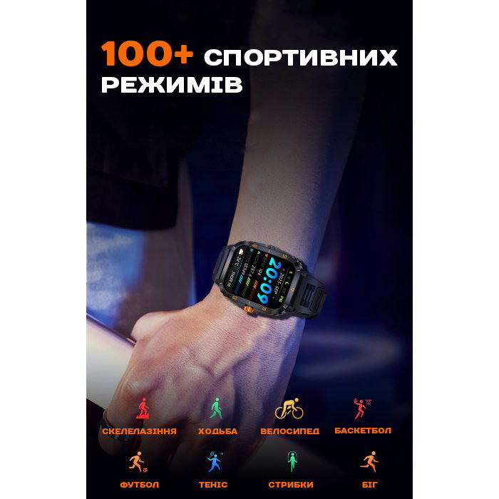 Smart Space Pro Metal Black, 2 ремінці Київ - фото 6