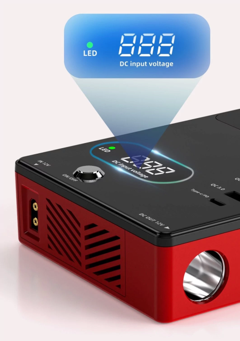 Автомобильный инвертор YTSC-300W сетевой фильтр Type-C PD Quick Charge 3.0 Винница - изображение 2