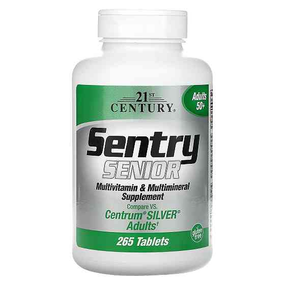 Sentry Senior Multivitamin & Mineral Supplement Adults 50+ 265 Tablets Луцк