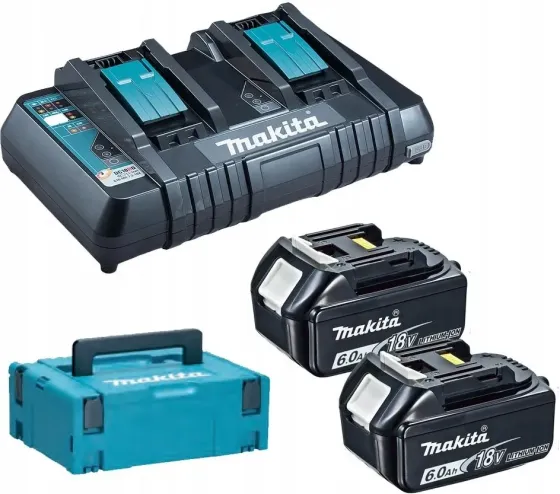 MAKITA Zestaw Zasilający 2X 6 AH BL1860 + DC18RD 9306823262 Киев