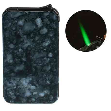 Газовая зажигалка зеленая | Пьезо зажигалка с зеленым пламенем a3 Одесса