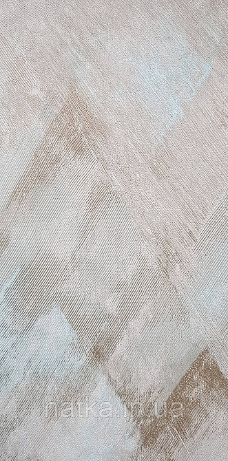 Обои виниловые на флизелине Grandeco Universe 5 метровые абстракция бежевые золотистые бирюзовые Киев - изображение 4