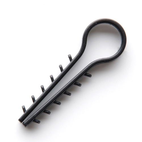 Дюбель-ялинка 16мм для круглого кабелю чорний 50 шт/уп APRO Житомир