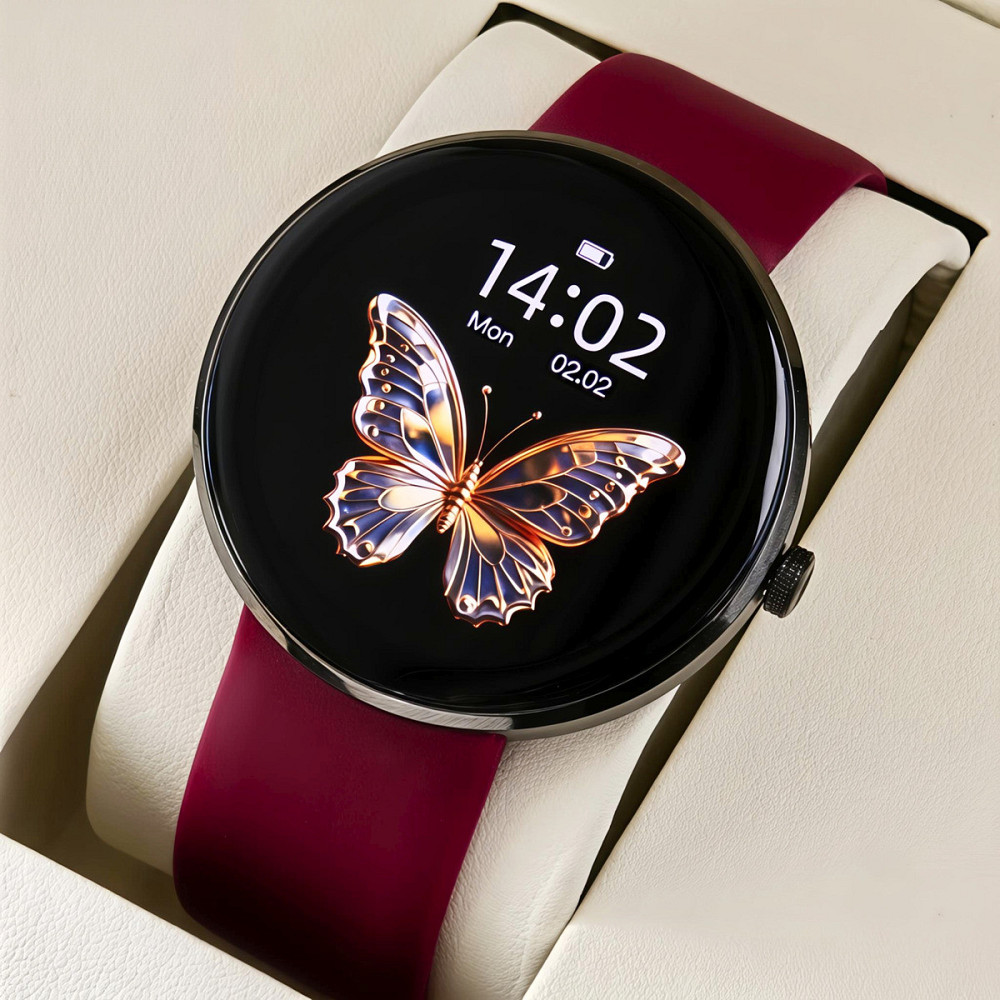 Смарт годинник, розумний годинник Smart Luna Cherry Rubber, 3 ремінці ( 13811 ) Харьков - изображение 7