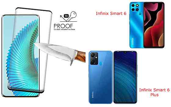 Захисне скло HyperGlass Pro для Infinix Smart 6, Smart 6 Plus – максимальна чутливість та захист Київ