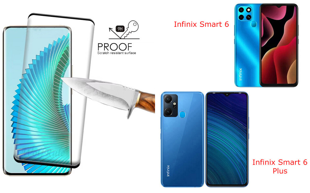 Захисне скло HyperGlass Pro для Infinix Smart 6, Smart 6 Plus – максимальна чутливість та захист Київ - фото 1