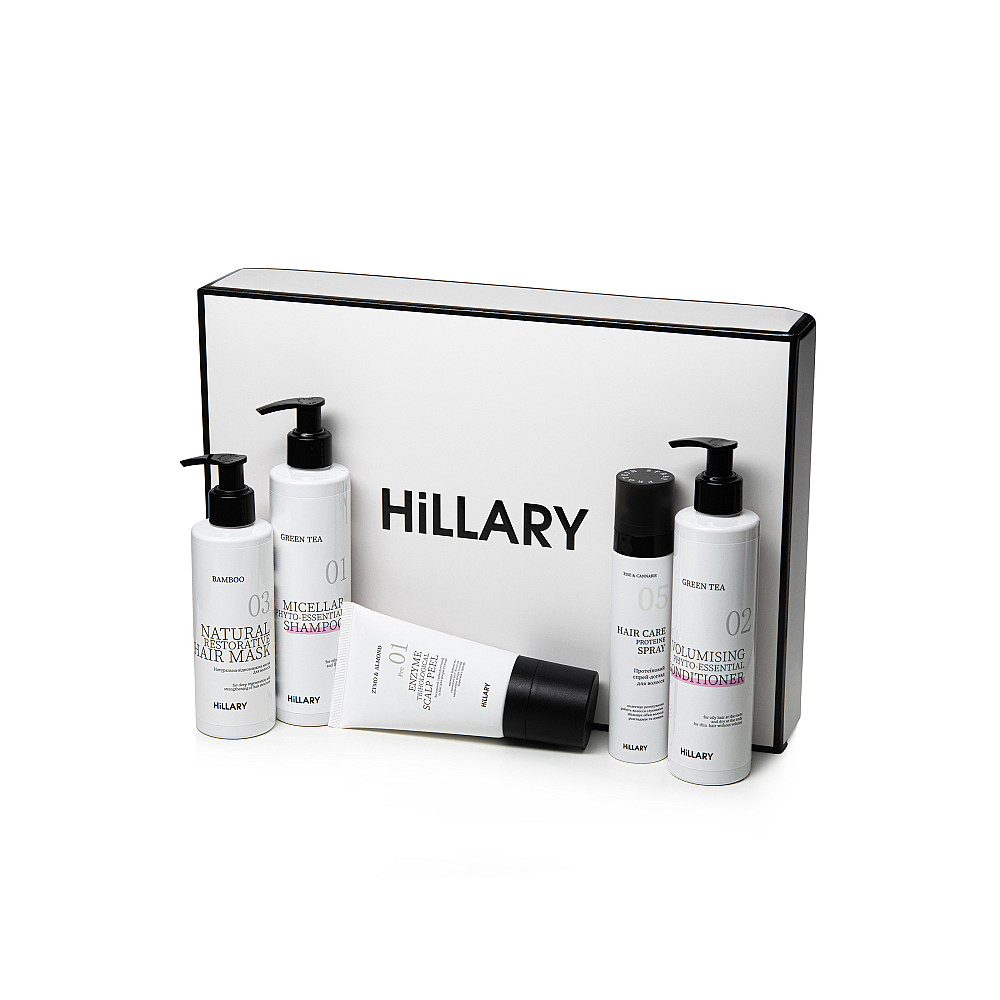 Комплекс по уходу за жирным типом волос Perfect Care Hair Green Tea Hillary Киев - изображение 3