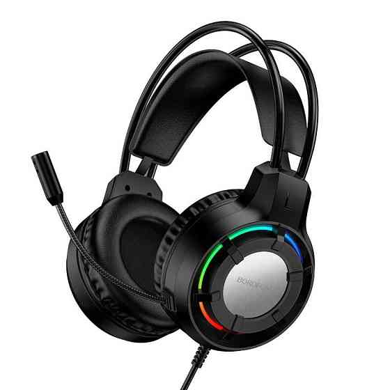 Навушники ігрові BOROFONE BO112 Wave gaming headphones Black Одеса