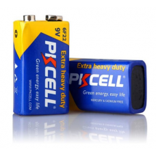 Батарейка солевая PKCELL 9V/6LR61, крона, 1 штука shrink цена за shrink, Q10 Полтава - изображение 1