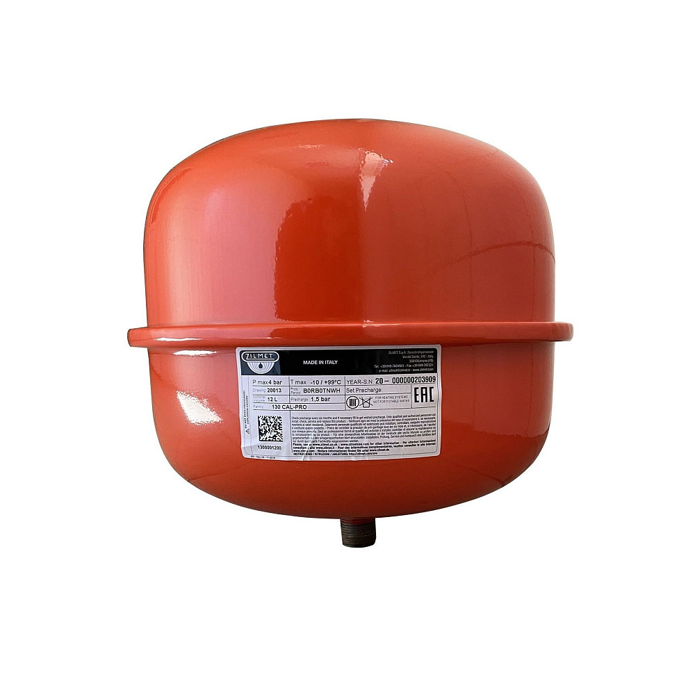 Бак Zilmet cal-pro для систем опалення   12л. 4bar ( 1300001200 ) Тернопіль - фото 1
