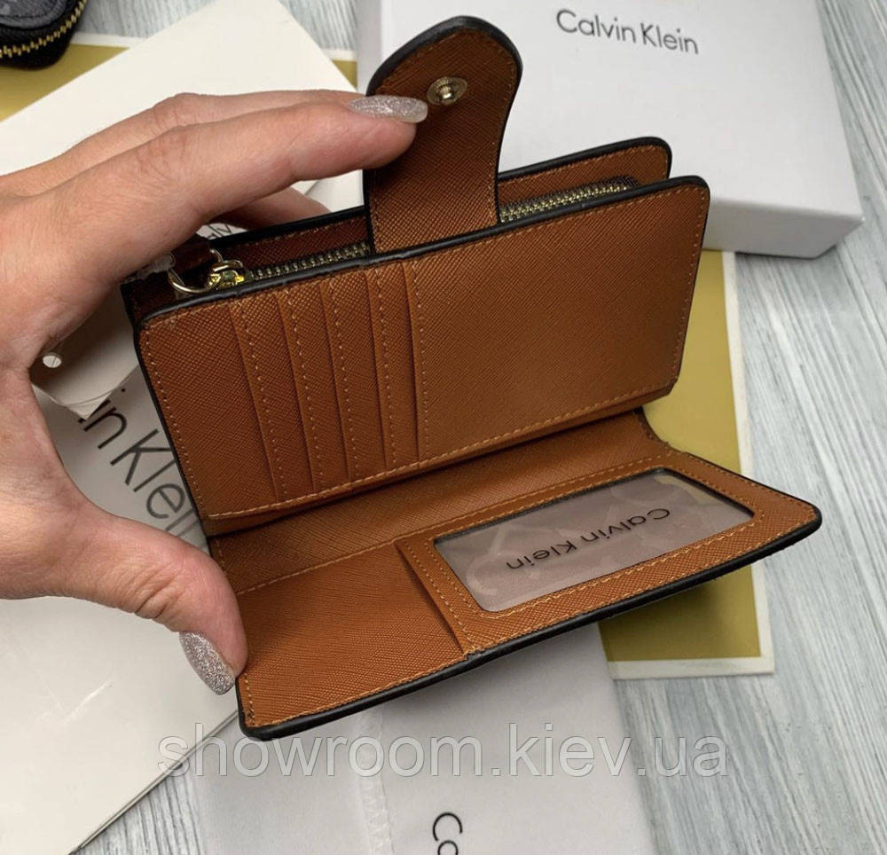 Жіночий брендовий гаманець Ск (13833) коричневий Київ - фото 5