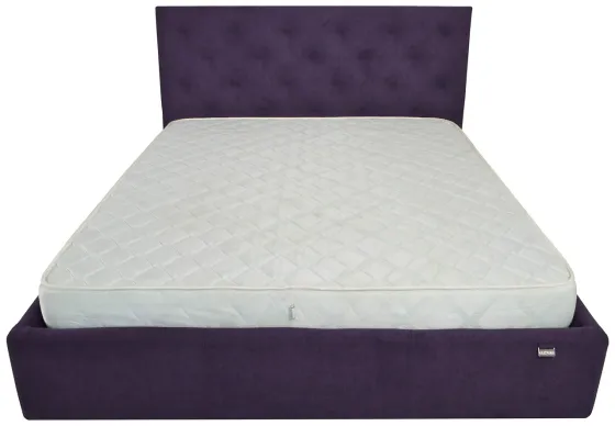 Кровать Двуспальная Bristol VIP 180 х 200 см Missoni 022 С дополнительной металлической цельносварной рамой Сиреневый Киев