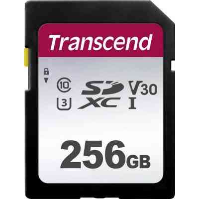 Карта памяти Transcend 256GB SDXC class 10 UHS-I (TS256GSDC300S) Винница