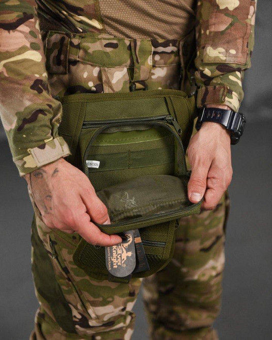 Сумка тактическая на бедро SILVER KNIGHT   РА4982 Одесса - изображение 6