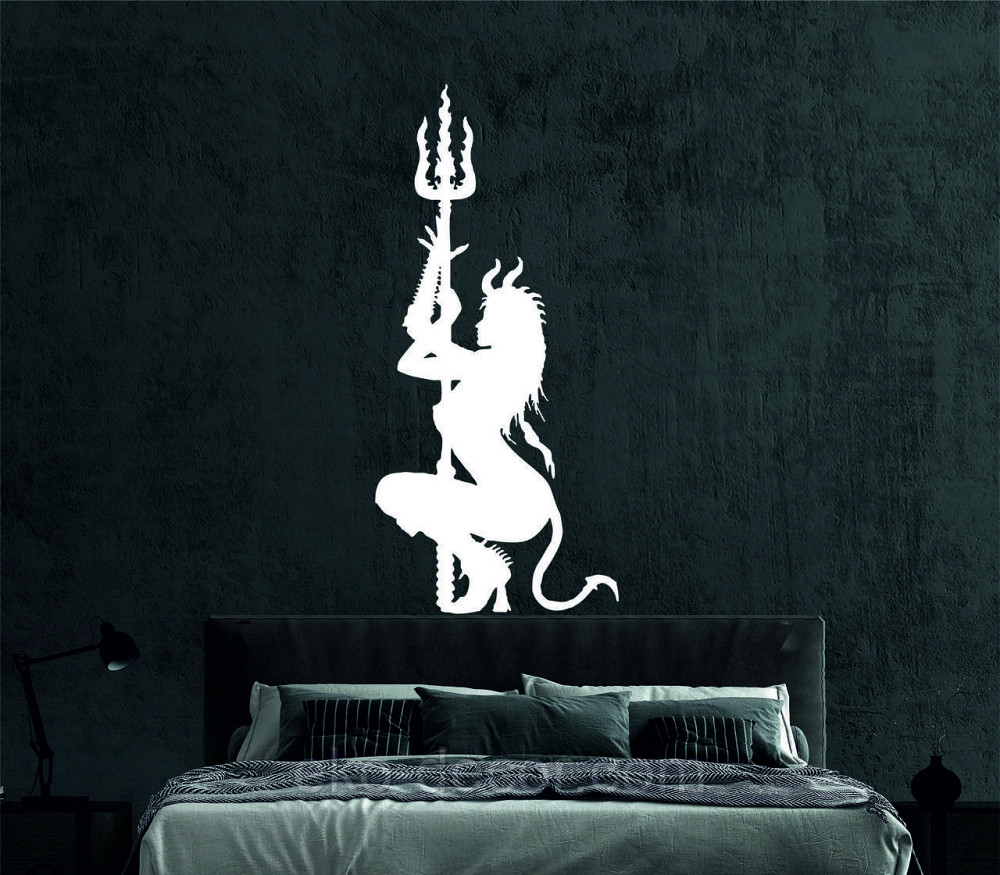 Декоративне настінне Панно «Дівчина Дияволиця», Декор на стіну Київ - фото 4