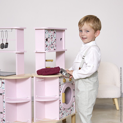 Игровой набор Janod деревянная кухня двухсторонняя (J06616) Винница - изображение 7