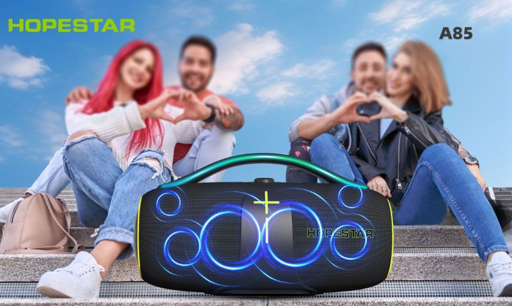 Колонка Hopestar A85 30000mAh 400W Bluetooth RGB караоке. Харків - фото 2