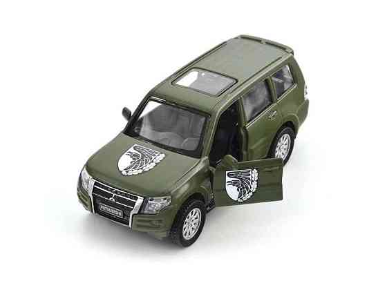 Машинка-моделька Шевроны Героев MITSUBISHI PAJERO 4WD TURBO 93 ОМБр 250283M ТМ TECHNODRIVE Киев