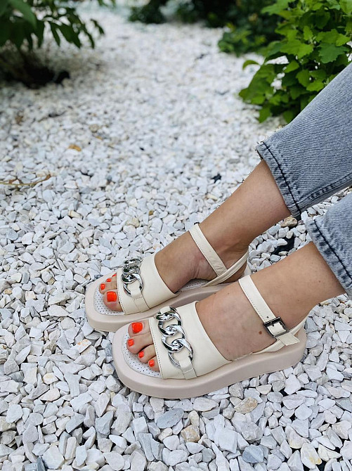 Asti Босоніжки жіночі ASTI P06 бежеві (літо, шкіра натуральна) (4432) Коломыя - изображение 10