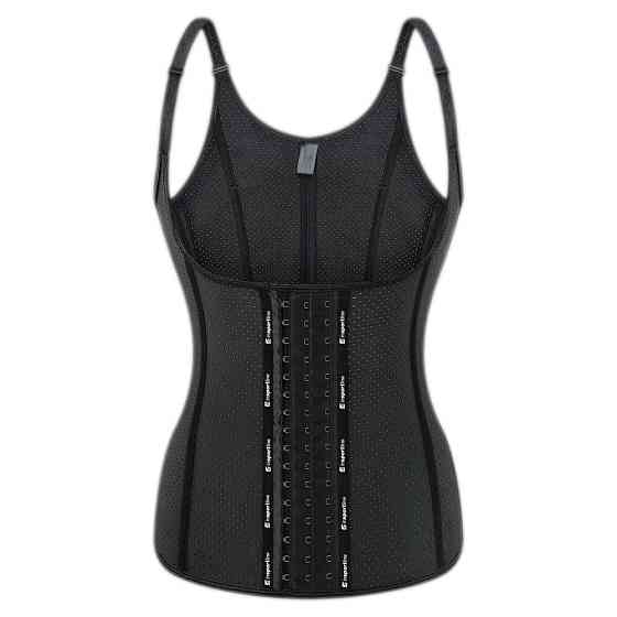 Корсет для фітнесу з лямками inSPORTline Corsup - S - чорний Київ