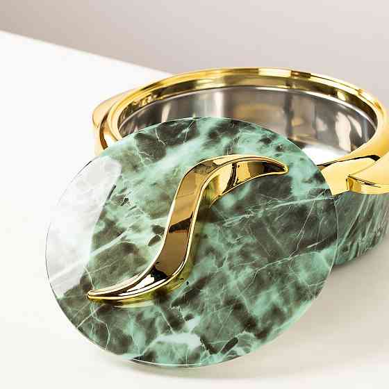 Набор термосов для еды 3в1 термоконтейнеры для сервировки стола, для хранения горячей и холодной пищи 2.5-2-1.5 л,зелёный Каменец-Подольский