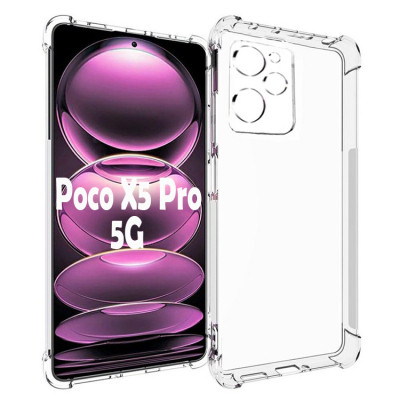 Чохол до мобільного телефона BeCover Anti-Shock Poco X5 Pro 5G Clear (708896) Вінниця - фото 1