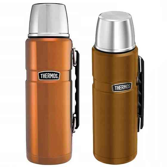 Универсальный Термос 1.2 литра с ручкой для напитков Thermos 