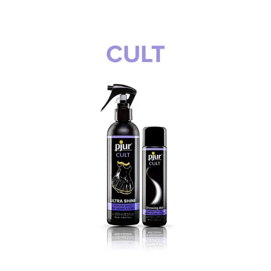 Спрей для догляду за одягом із гуми та латексу pjur Cult Ultra Shine 250 мл, надає блиску Львів
