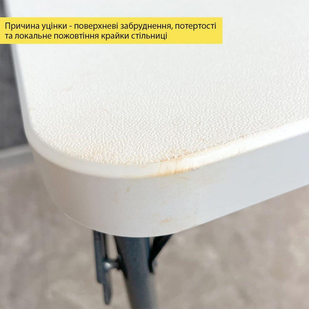 Уцінка Набор мебели складной (Стол и 4 стула), Белый (с сумкой) SW-00003449 Днепр - изображение 6