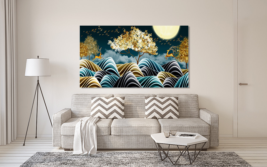 Картина полотно у вітальню / спальню   Природа    MLP_284 ( 60х30см ) Київ - фото 2