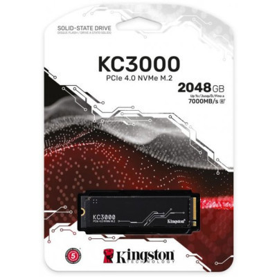 Накопичувач SSD M.2 2280 2TB Kingston (SKC3000D/2048G) Вінниця - фото 8