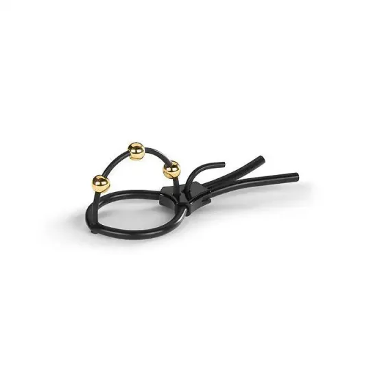 Утяжка для пеніса Mystim Pearly Pete, з трьома кульками Львів