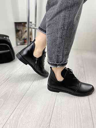 Черевики жіночі Odzi чорні натуральна шкіра 37р. (2343) Коломия