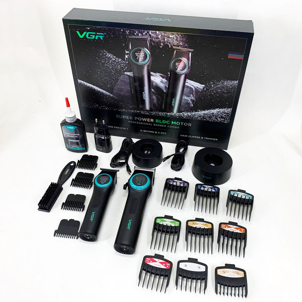 Машинка для стрижки з безліччю насадок, Класна машинка для стрижки волосся від акб BZ-42 Львів - фото 1