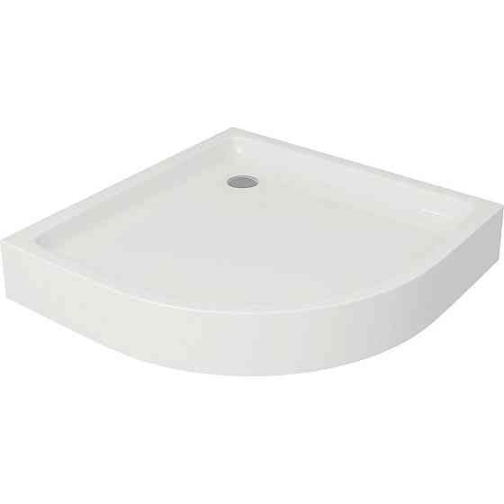 Душовий піддон напівкруглий TAKO 90X16 (вбудована панель) (000019944) Київ