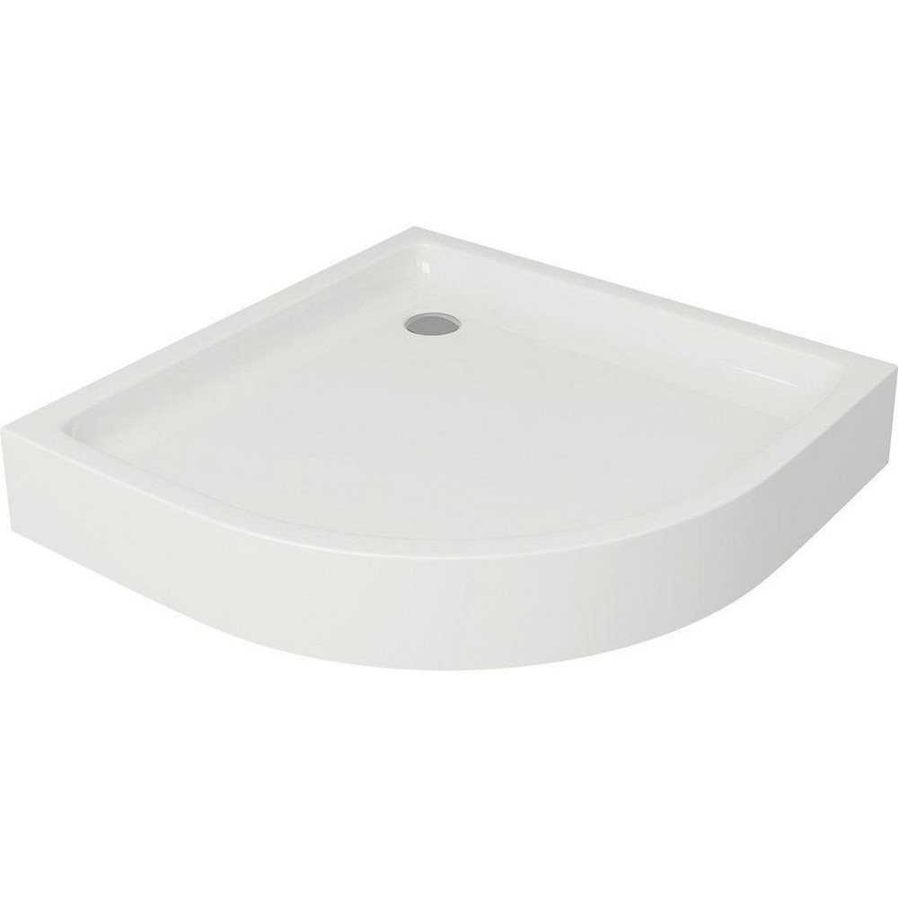 Душовий піддон напівкруглий TAKO 90X16 (вбудована панель) (000019944) Київ - фото 1