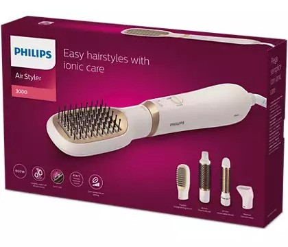 Фен-щітка Philips BHA310/00 Рожевий Харків - фото 8