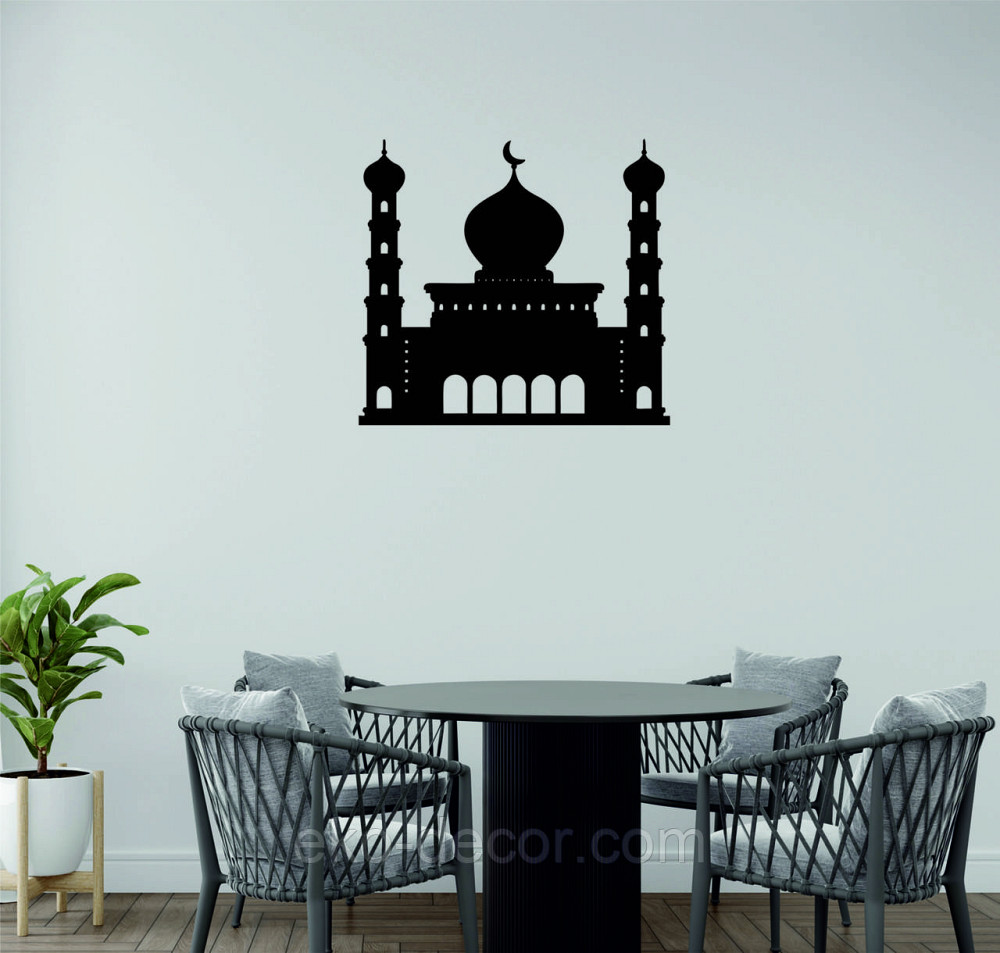 Декоративне настінне Панно «Іслам» Декор на стіну 70*64 см, Чорний Київ - фото 5