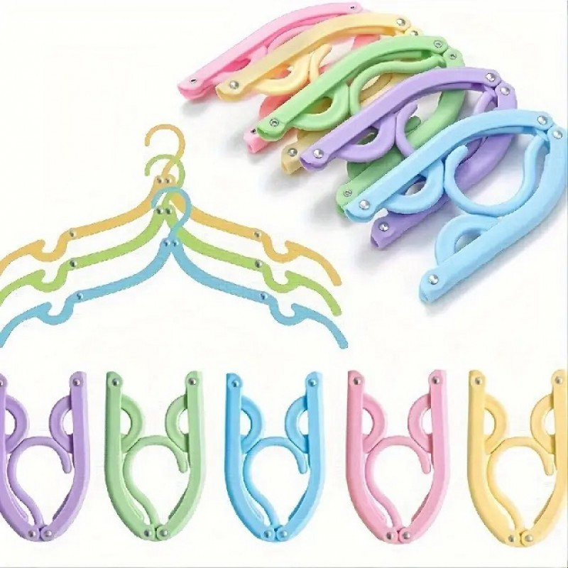 Набор из 50 складных многофункциональных вешалок для одежды с безопасной конструкцией, компактным форм-фактором Одесса - изображение 7