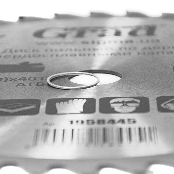 Диск пиляльний по дереву d230мм*22,23(20)мм 40T Grad Житомир - изображение 3