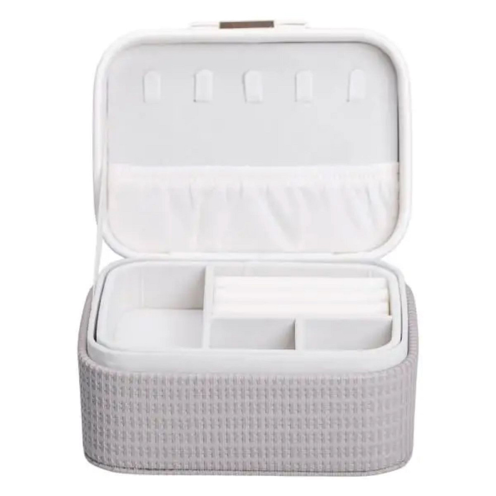 Скринька для прикрас з еко шкіри 15.5×11.5×8.5 ​​органайзер для ювелірних виробів HP-5-37BE Коломия - фото 1