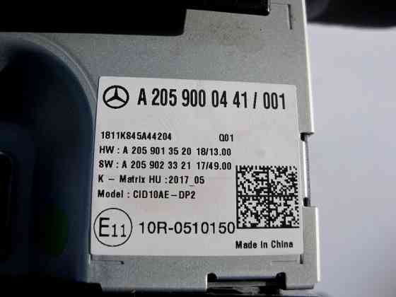 Mercedes-Benz  A2059000441 Центральний дисплей C-Class W205 GLC X253 Coupe C253 Одеса