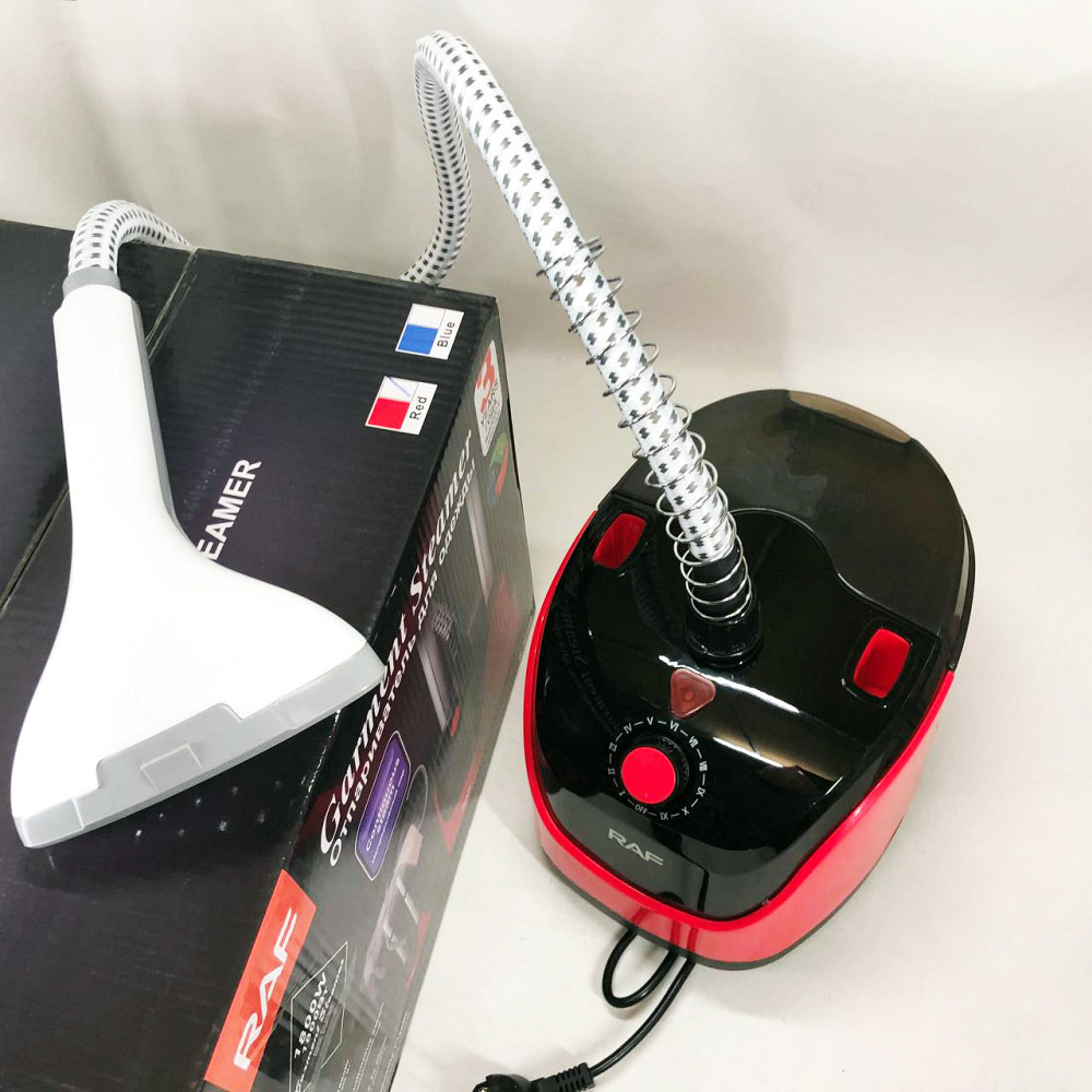 Отпариватель вертикальный для одежды со стойкой RAF R.3038 1800 W. CQ-798 Цвет: красный Киев - изображение 5