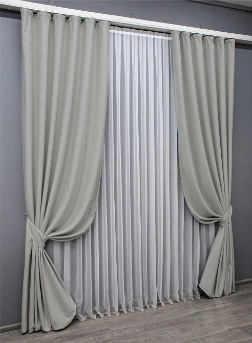 Шторная ткань блэкаут, коллекция 